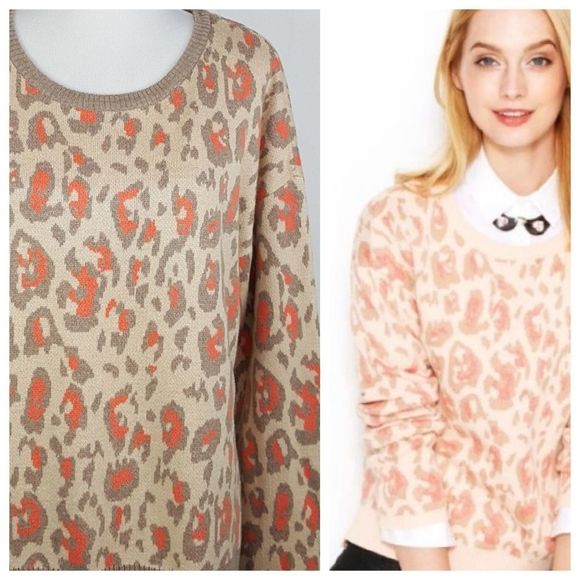 Maison Jules Sweaters - Maison Jules Bisque Combo Sweater